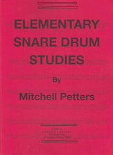 ELEMENTARY SNARE DRUM STUDIES-DRUMS cover